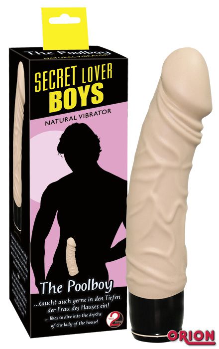 Вибратор-реалистик Secret Lover Boys - 21 см.